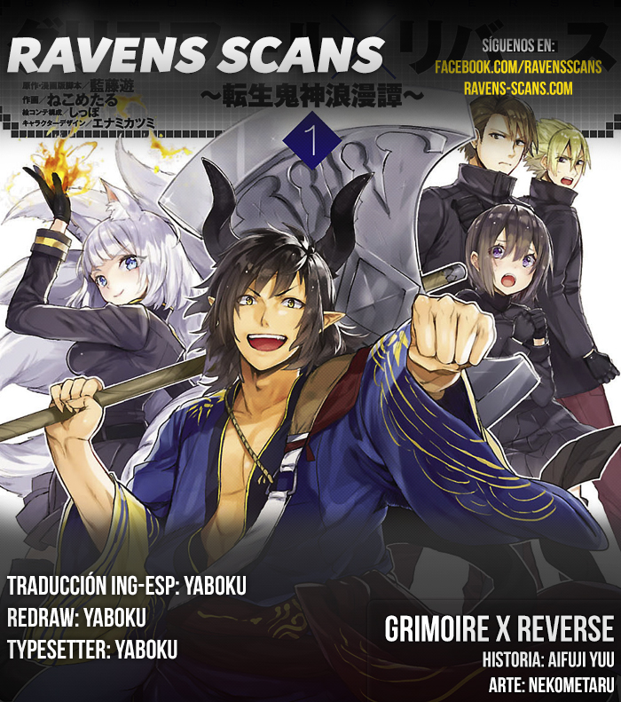 Grimoire x Reverse - Tensei Kishin Roumantan-Chapter 1